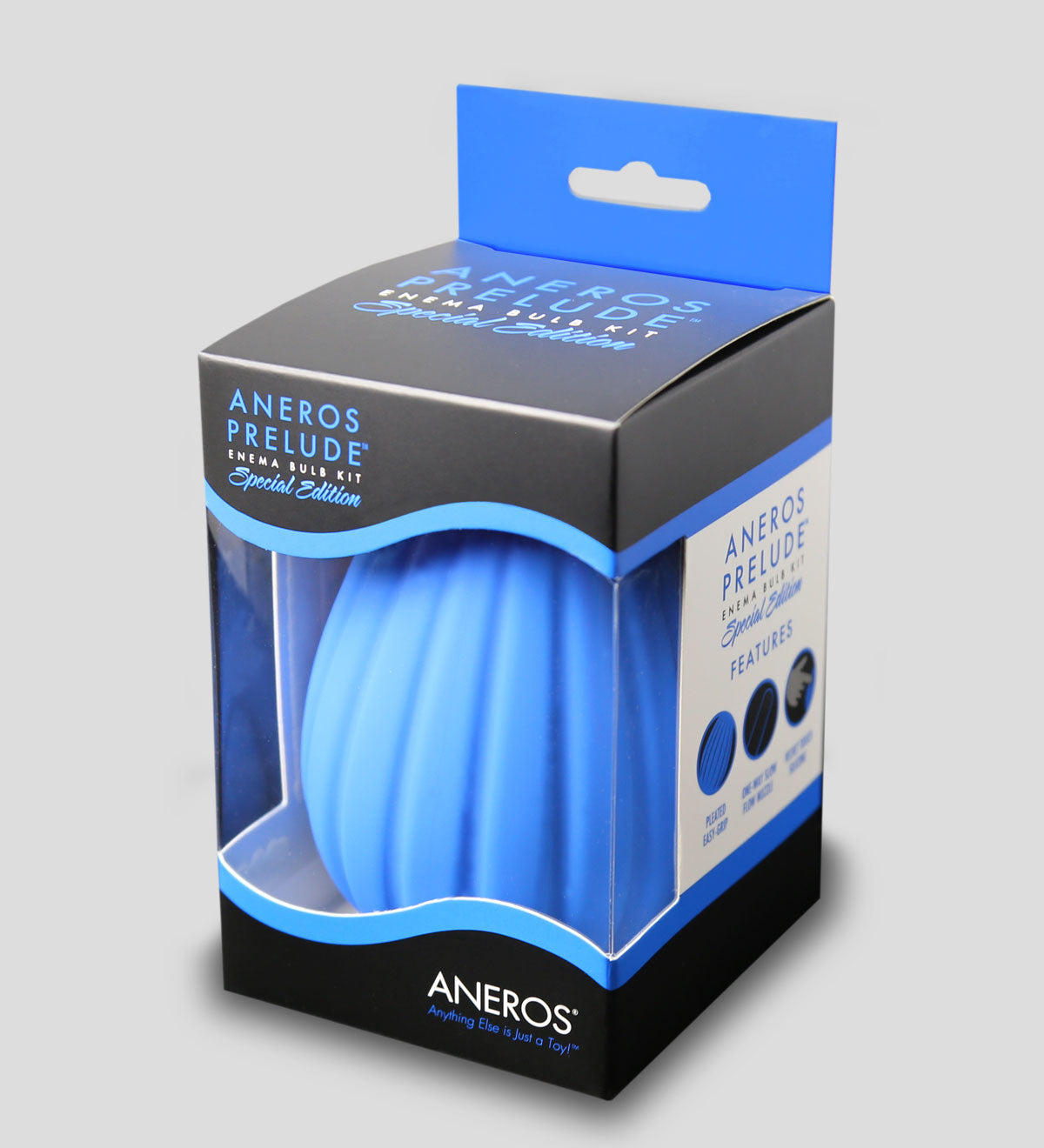 aneros-prelude-kit-poire-lavement-anal-bleu-silicone image 2