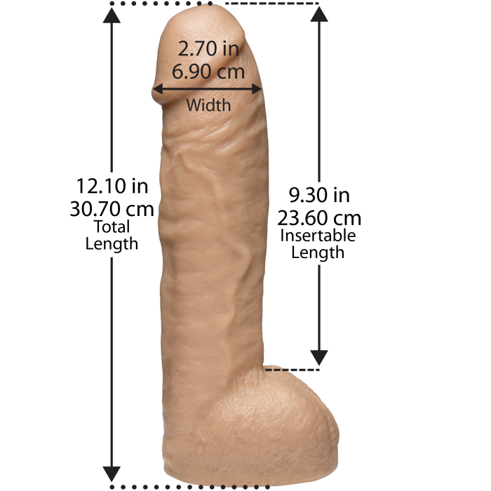 doc-johnson-vac-u-lock-gode-realistic-hung-vanille-30-cm image 2