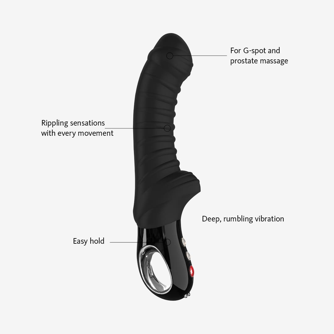 fun-factory-tiger-vibromasseur-noir-point-g-puissant-rechargeable image 3
