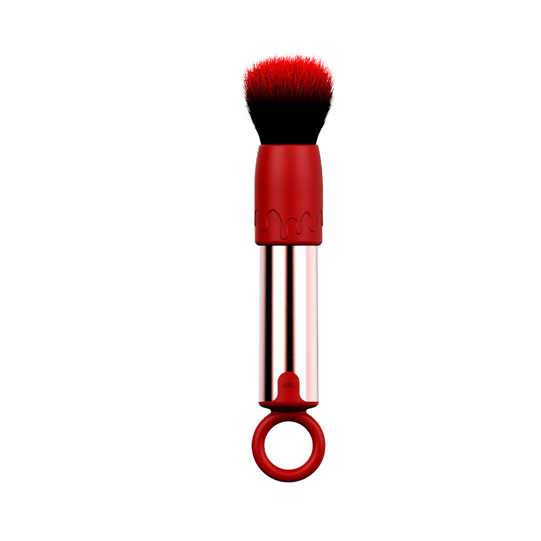 be-happy-sextoy-clitoridien-stimulateur-pinceau-crush-rouge image 2