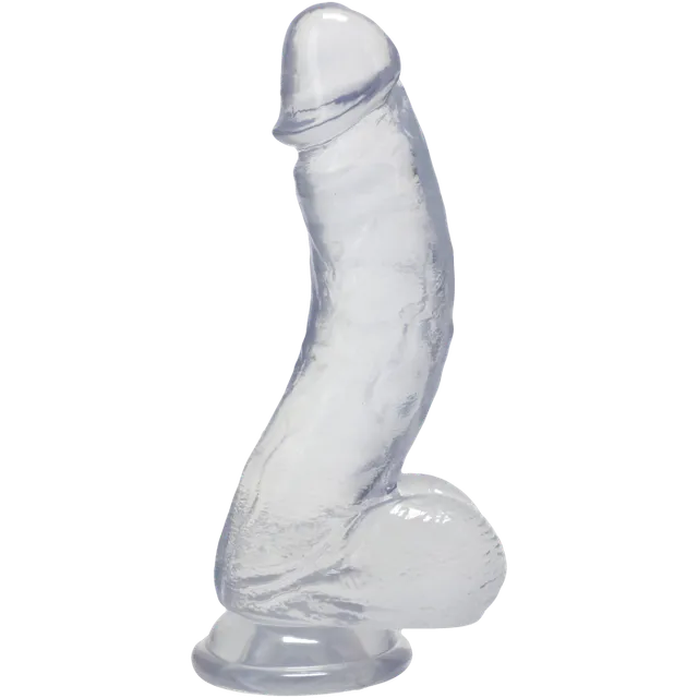 doc-johnson-crystal-jellies-gode-r-aliste-7-pouces-transparent image 1