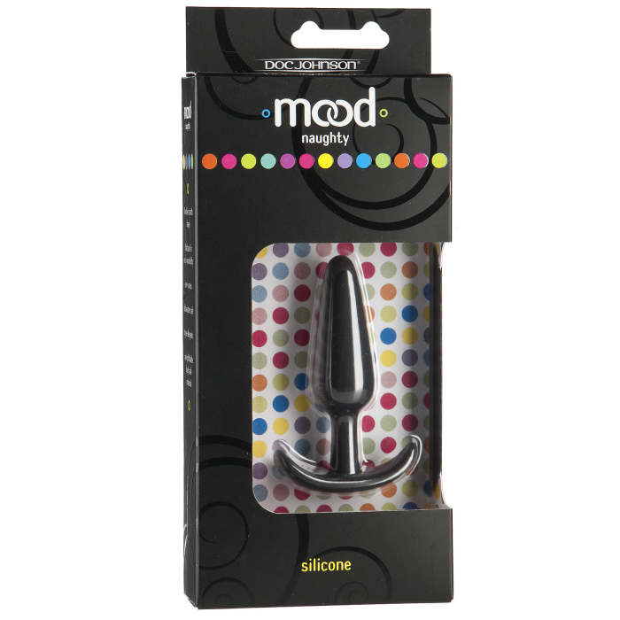 doc-johnson-mood-naughty-1-plug-anal-small-silicone-noir image 2