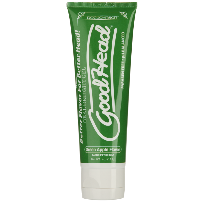 doc-johnson-goodhead-oral-delight-gel-oral-pomme-verte-113-g image 1