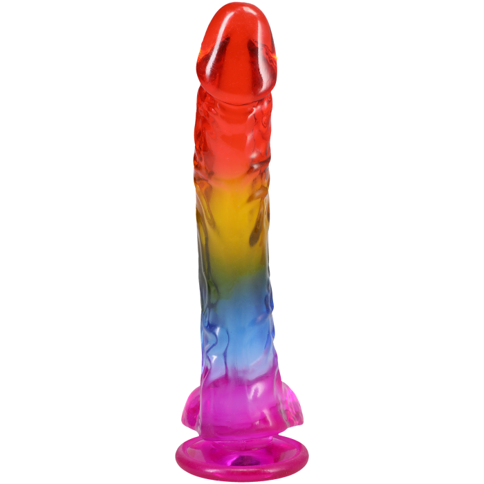 doc-johnson-crystal-jellies-gode-r-aliste-rainbow-24-cm image 4
