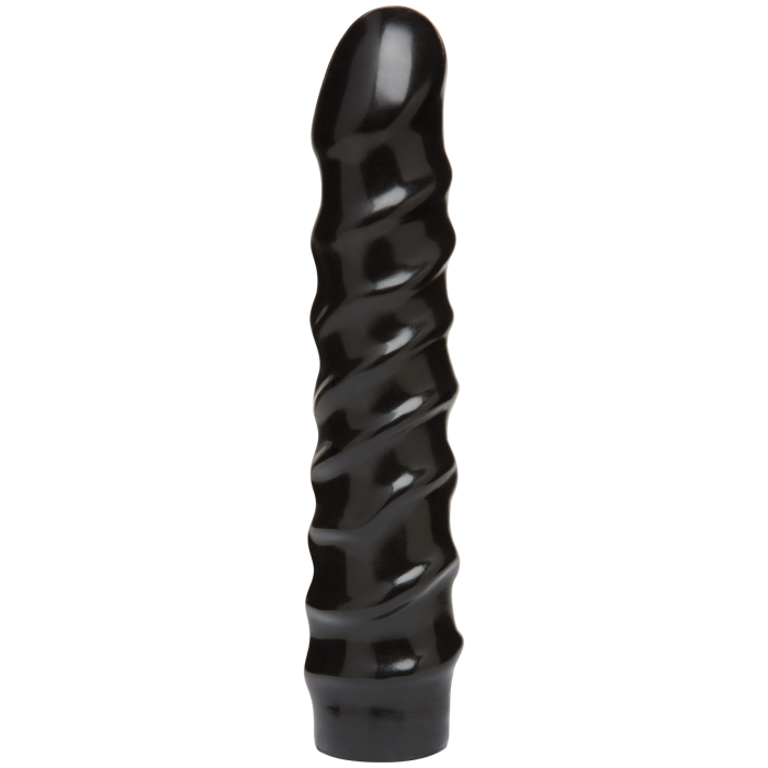 doc-johnson-vac-u-lock-codeblack-gode-20-cm-noir-spirale image 1