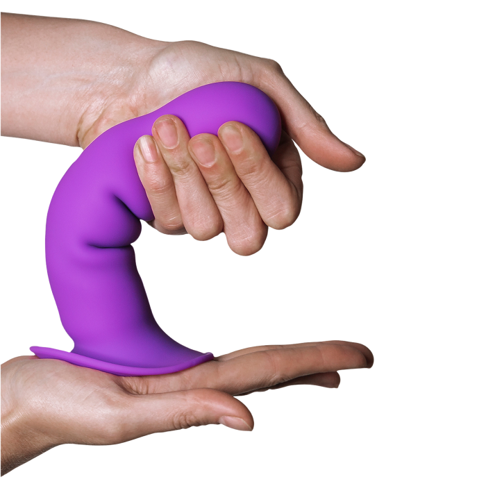 adrien-lastic-hitsens-3-gode-vibrant-silicone-violet-18-cm image 4