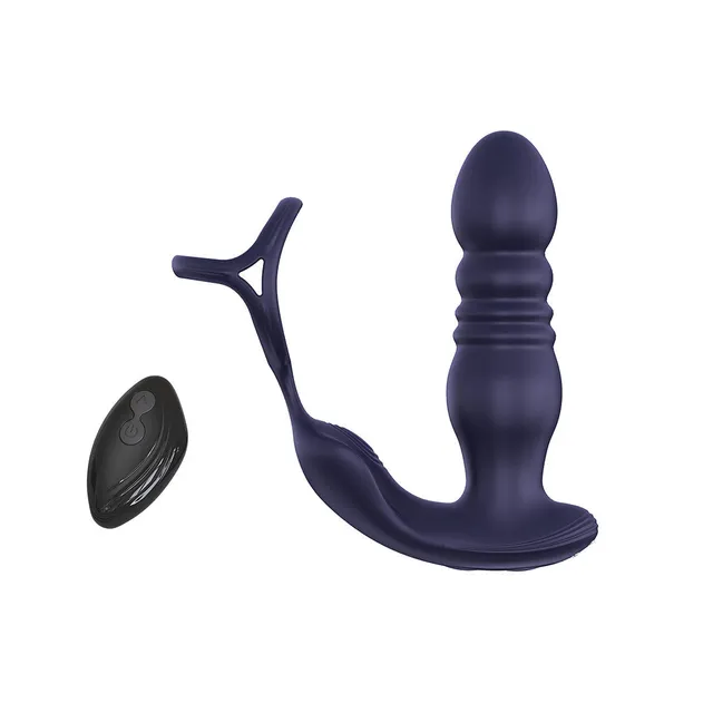 be-happy-nox-stimulateur-prostatique-t-l-command-noir-va-et-vient image 1