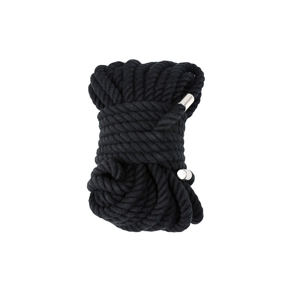 be-happy-domination-soft-corde-bondage-coton-noir-10m image 1