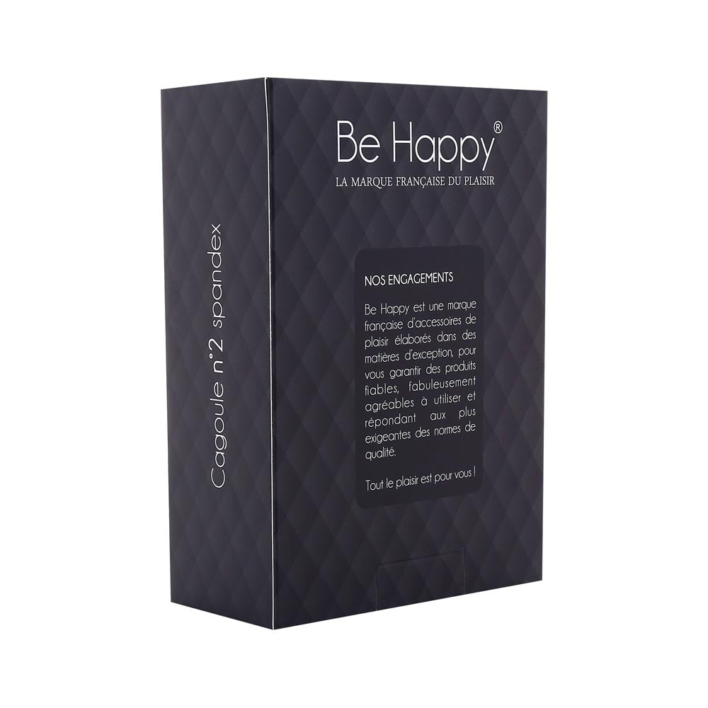 be-happy-cagoule-sm-doubl-e-bouche-ouverte-noir-s-m image 6
