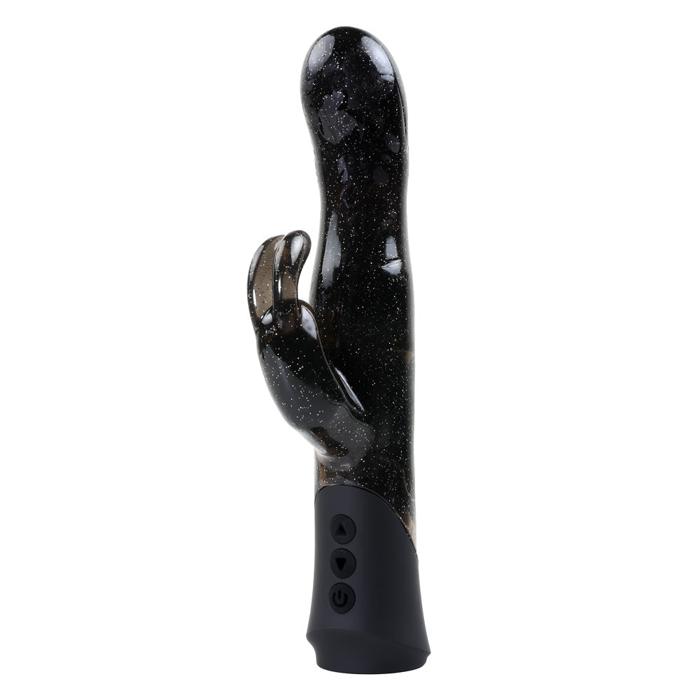 be-happy-etincelant-vibromasseur-rabbit-paillettes-rose image 1