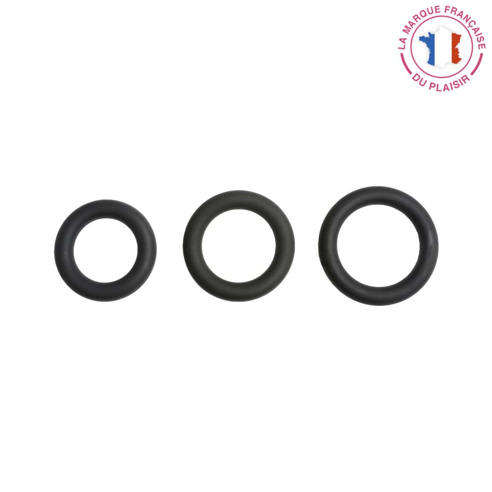 be-happy-trio-cockrings-pais-anneau-p-nien-noir-rection image 3