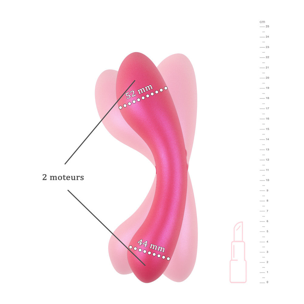 be-happy-impact-stimulateur-clitoridien-wand-rouge-puissant image 6