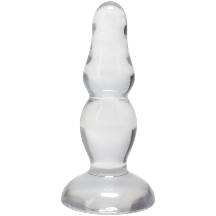 doc-johnson-crystal-jellies-plug-anal-novice-10-cm-transparent image 1