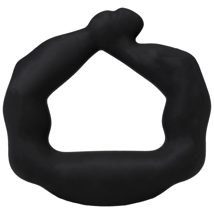 titanmen-muscle-bound-anneau-p-nien-silicone-noir-32-mm image 2