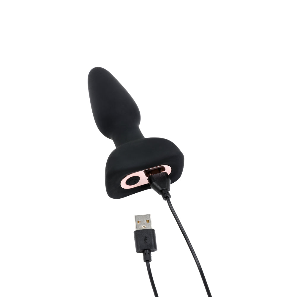 be-happy-agitation-2-plug-anal-vibrant-noir-or-prostate image 5