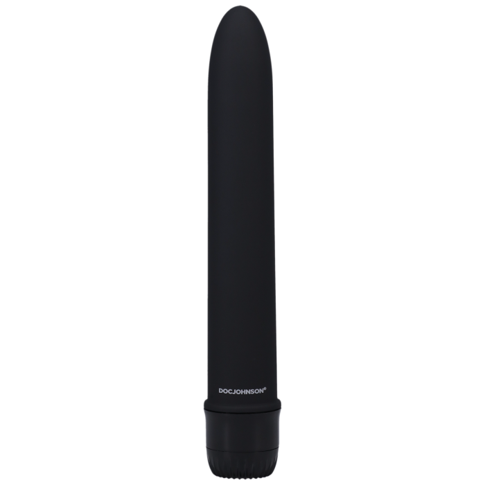 doc-johnson-black-magic-7-inch-vibromasseur-noir-multi-vitesse image 1