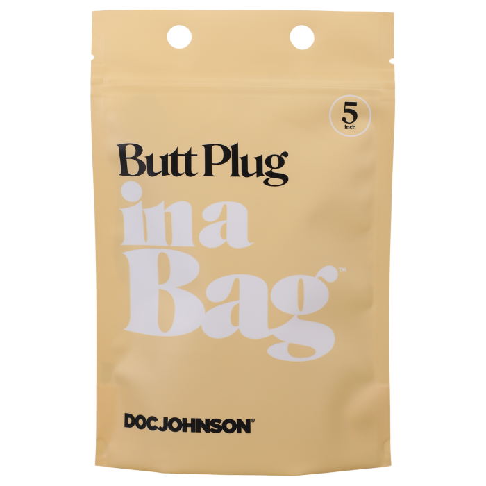 doc-johnson-in-a-bag-plug-anal-silicone-noir-12-7-cm image 2