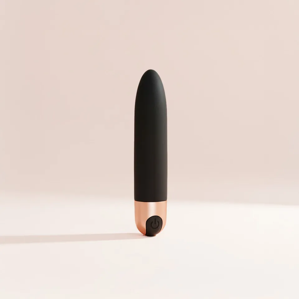be-happy-folie-stimulateur-clitoridien-mini-vibro-noir-or image 1