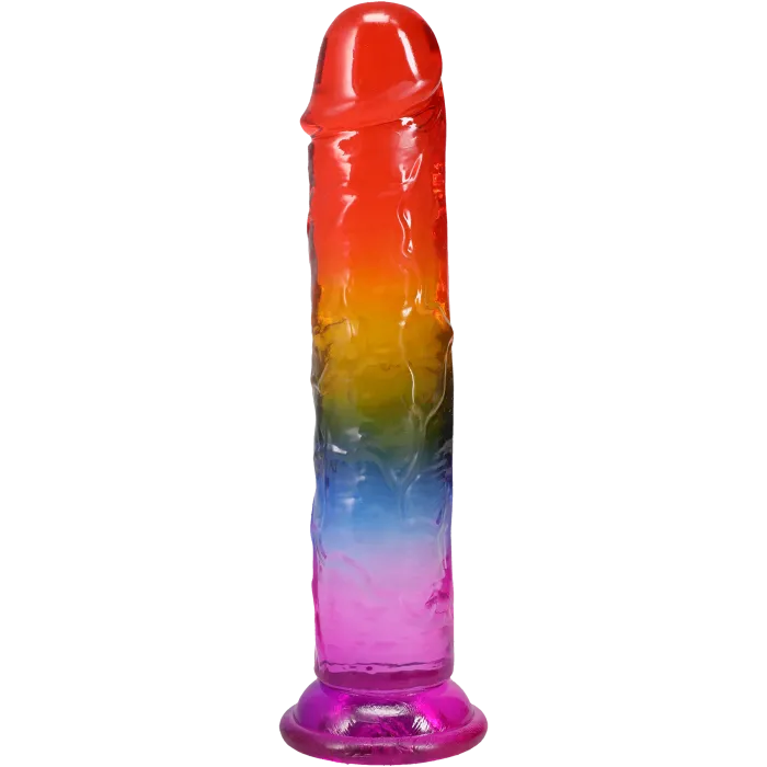 doc-johnson-crystal-jellies-dong-gode-rainbow-21-5-cm image 1