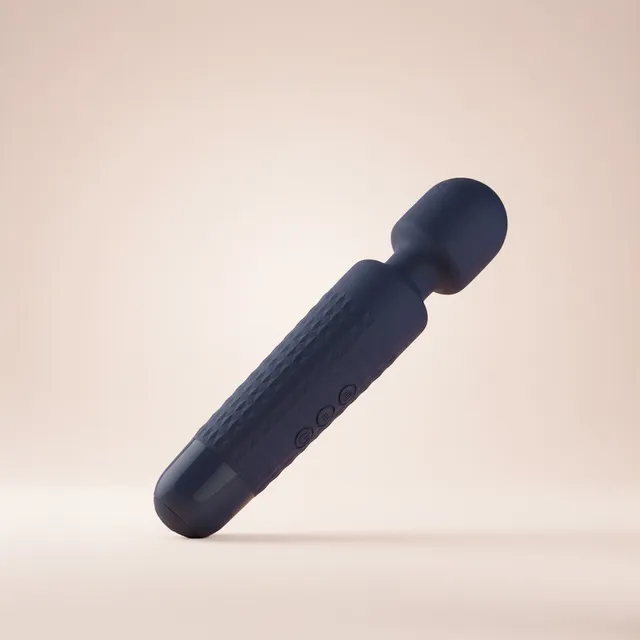 be-happy-merveille-2-stimulateur-clitoridien-wand-bleu image 1