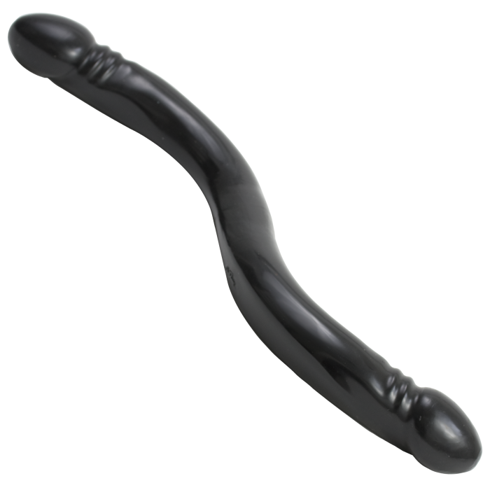 doc-johnson-classic-gode-double-18-pouces-noir-lisse image 4