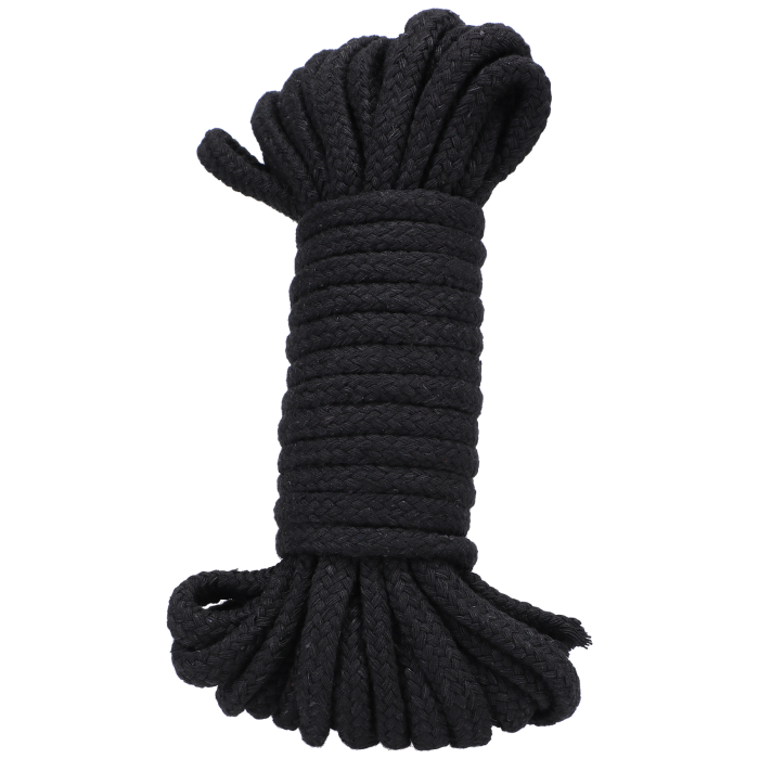 doc-johnson-in-a-bag-corde-bondage-coton-noire-32-pieds image 1