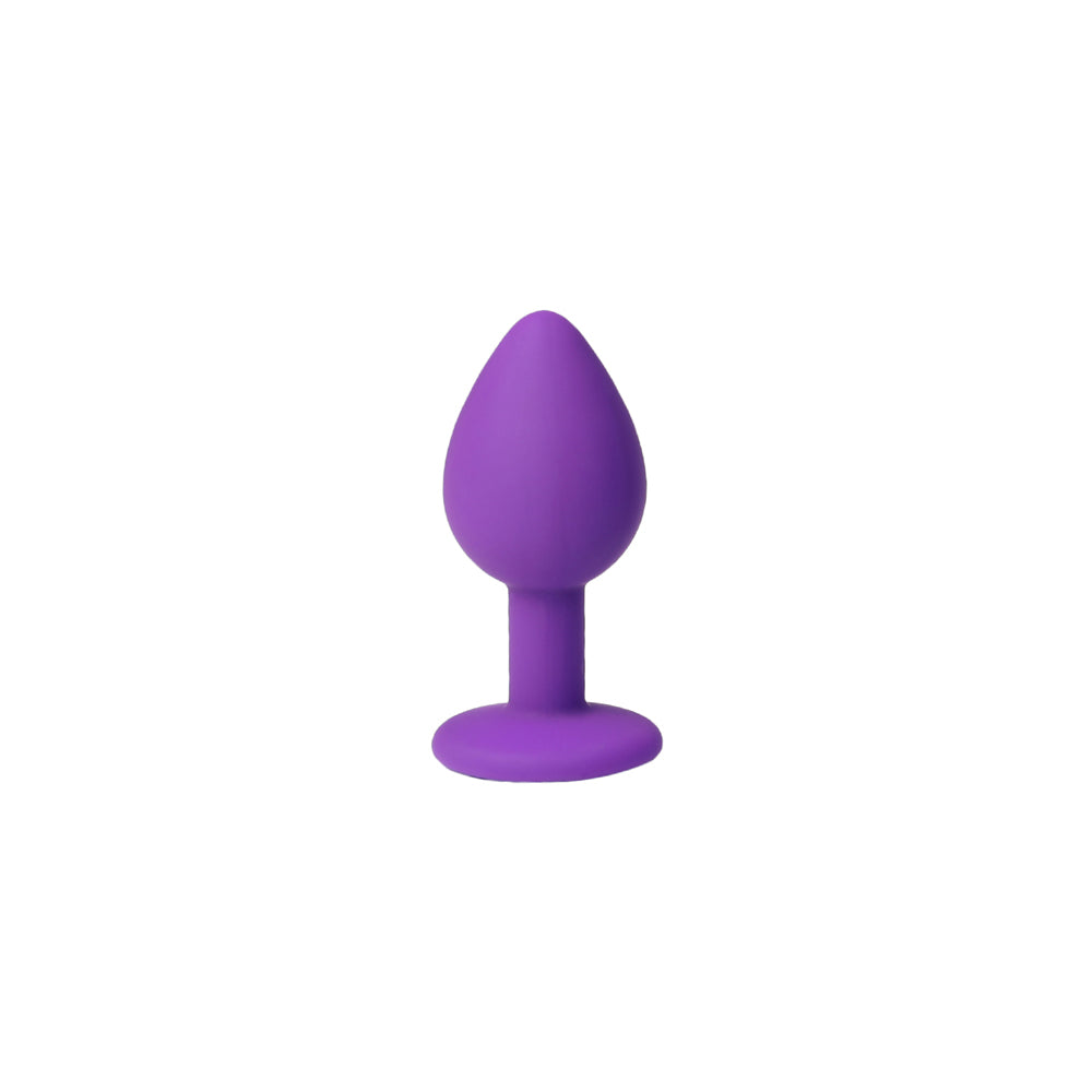 be-happy-joyau-plug-anal-noir-violet-silicone-s-m-l image 6
