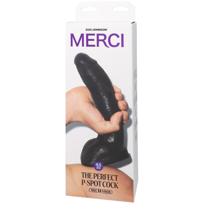 doc-johnson-merci-perfect-p-spot-gode-ventouse-noir-24-cm image 3