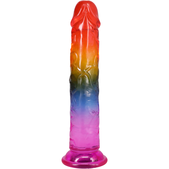 doc-johnson-crystal-jellies-gode-19-cm-rainbow image 2