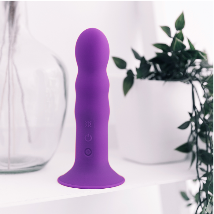 adrien-lastic-hitsens-3-gode-vibrant-silicone-violet-18-cm image 5