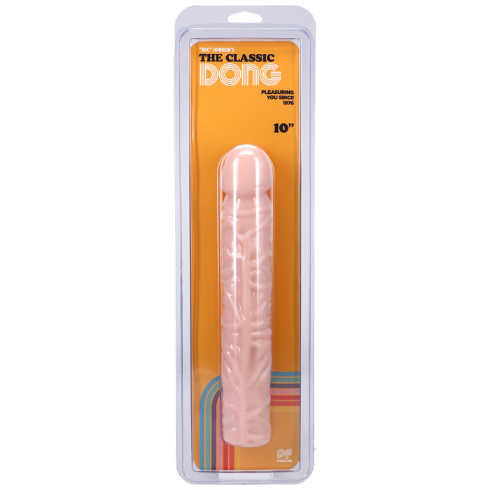doc-johnson-classic-dong-10-pouces-gode-cr-me-vein image 5