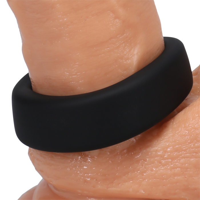 doc-johnson-rock-solid-the-big-o-anneau-p-nien-noir-silicone image 5