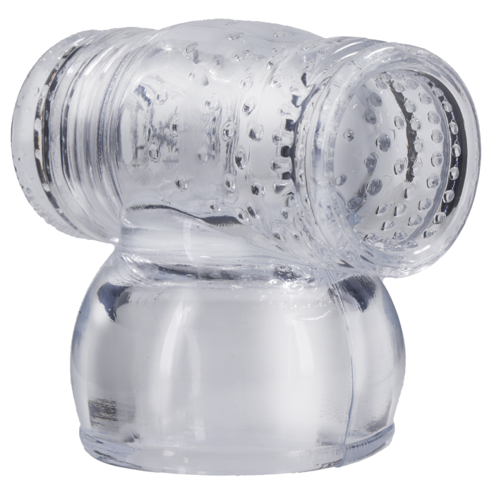 doc-johnson-merci-cock-stroker-embout-wand-transparent image 2