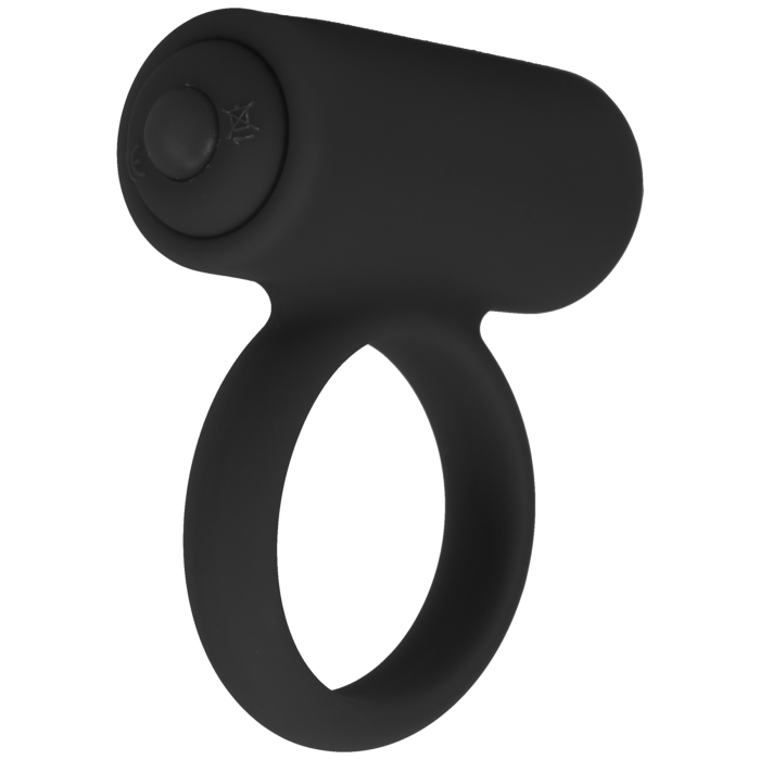 doc-johnson-in-a-bag-anneau-vibrant-c-ring-silicone-noir image 4