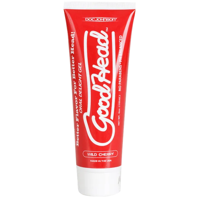 doc-johnson-goodhead-oral-delight-gel-oral-cerise-113-g-sans-sucre image 1