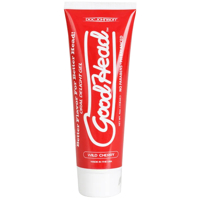 doc-johnson-goodhead-oral-delight-gel-oral-cerise-113-g-sans-sucre image 1