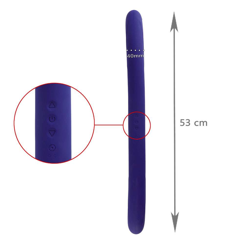 be-happy-boomerang-double-dong-vibrant-gode-bleu image 4