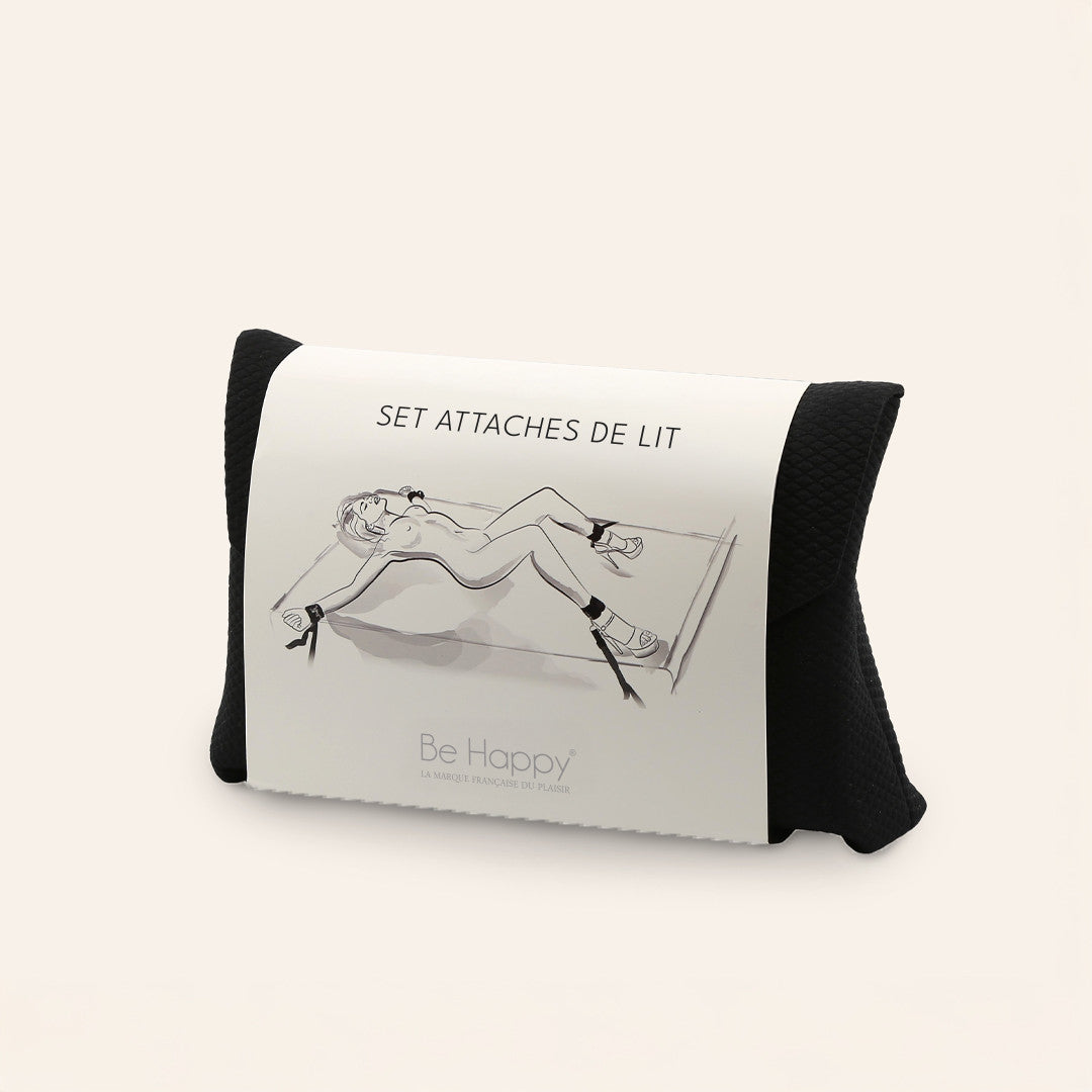 be-happy-set-attaches-de-lit-menottes-noir image 1