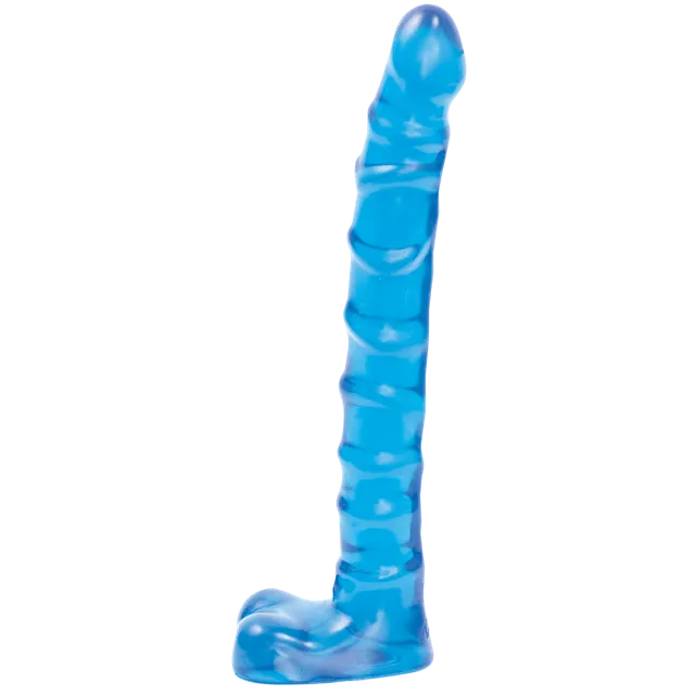 doc-johnson-raging-hard-ons-slimline-9-inch-gode-anal-bleu-cobalt image 1
