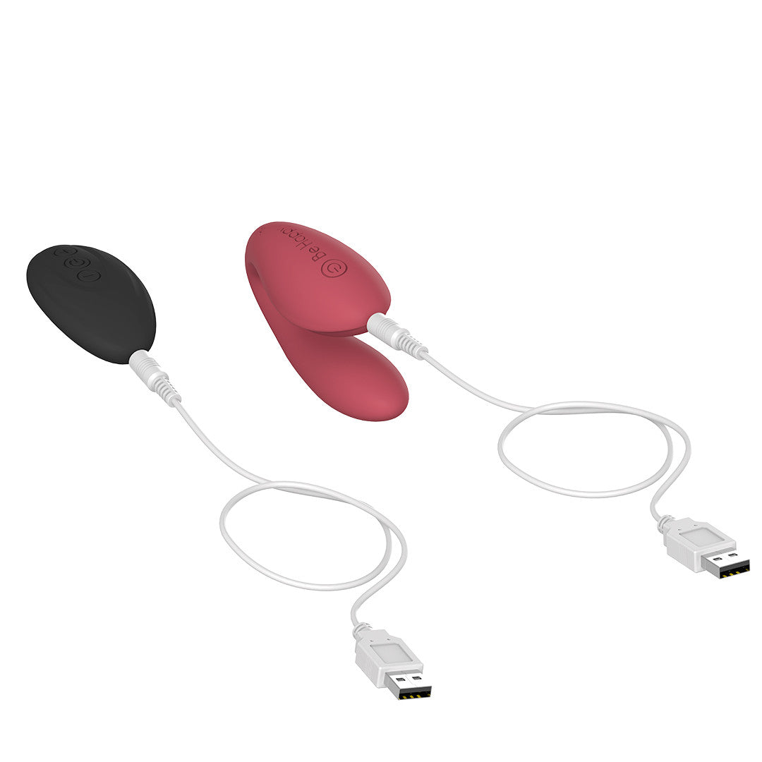 be-happy-nirvana-oeuf-vibrant-t-l-command-rouge-silicone image 6