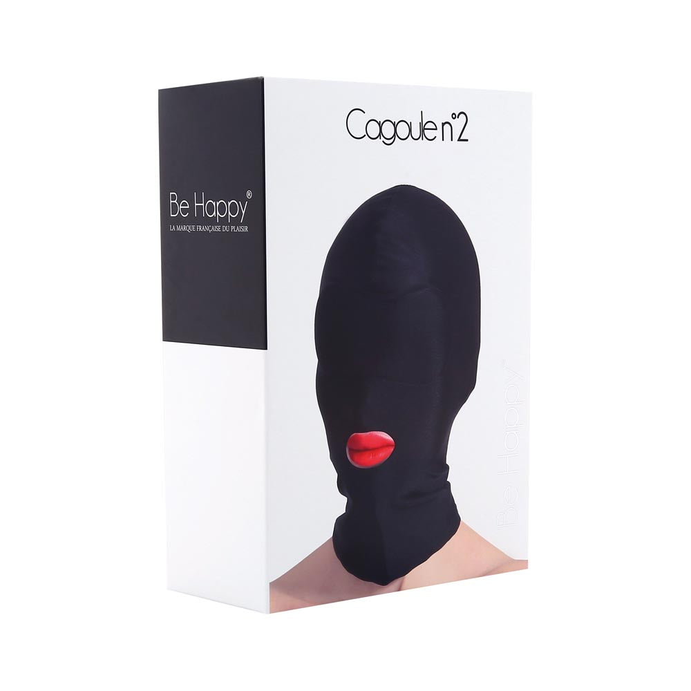 be-happy-cagoule-sm-doubl-e-bouche-ouverte-noir-s-m image 5