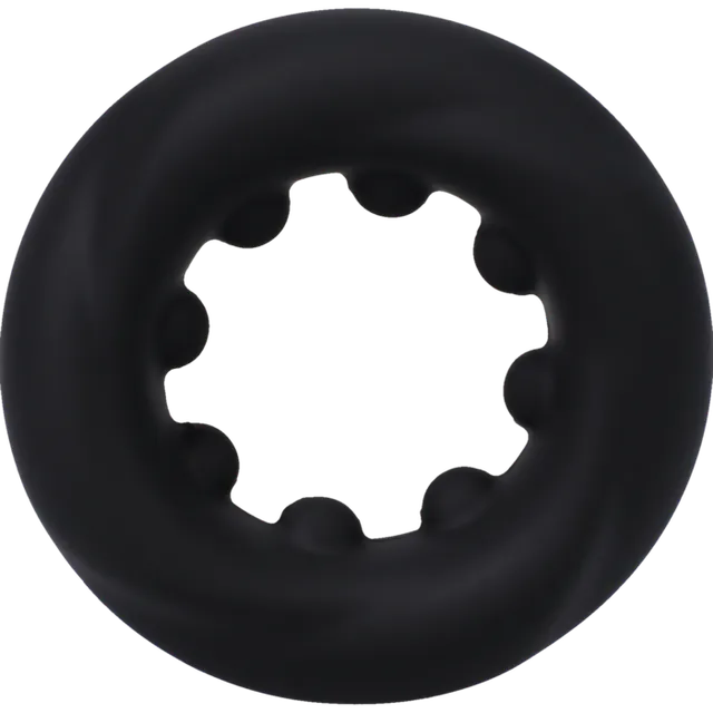 doc-johnson-rock-solid-twist-anneau-silicone-noir image 1