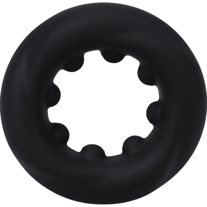 doc-johnson-rock-solid-twist-anneau-silicone-noir image 1