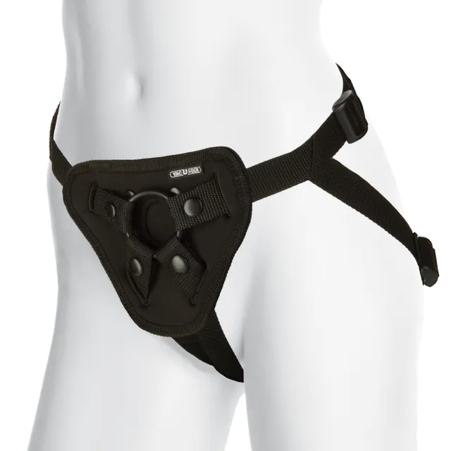 doc-johnson-vac-u-lock-harnais-luxe-platinum-noir image 1