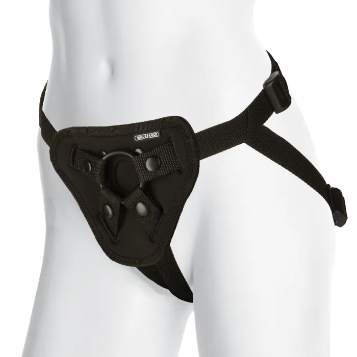 doc-johnson-vac-u-lock-harnais-luxe-platinum-noir image 1