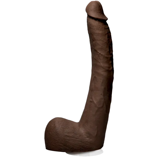 doc-johnson-signature-cocks-isiah-maxwell-gode-25-cm-chocolat image 1