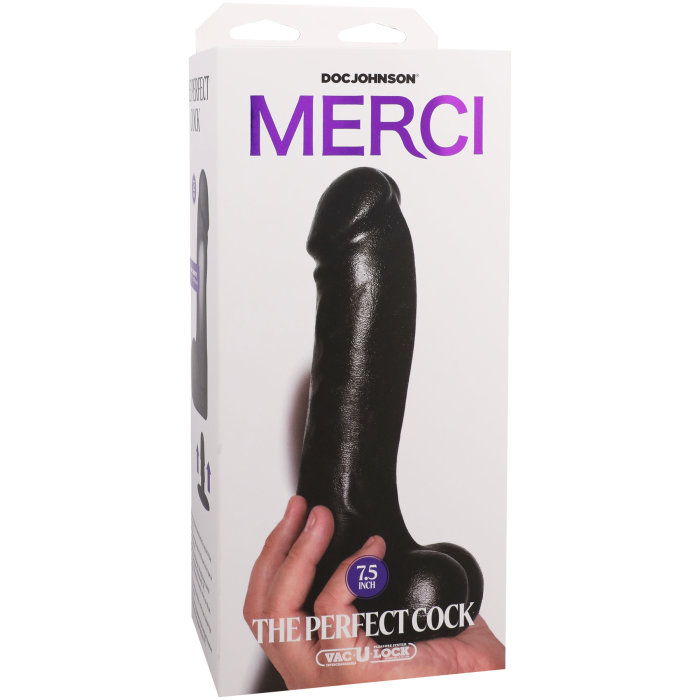 doc-johnson-merci-perfect-cock-7-5-gode-ventouse-noir image 7