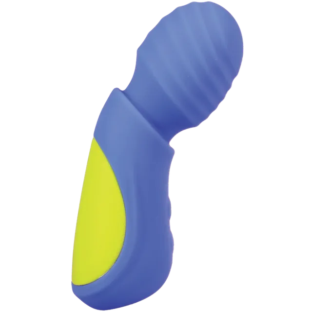 doc-johnson-mood-play-mini-wand-vibromasseur-bleu image 1