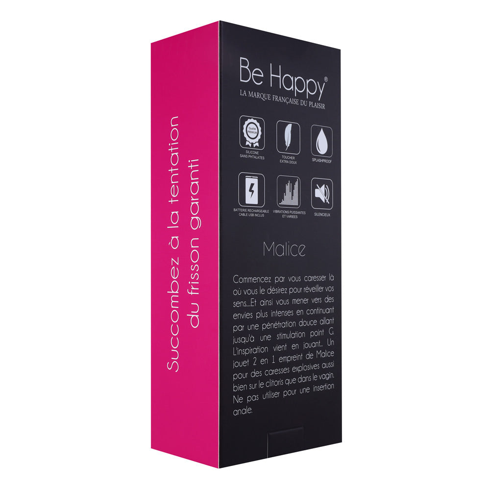 be-happy-malice-vibromasseur-point-g-noir-2-en-1 image 8