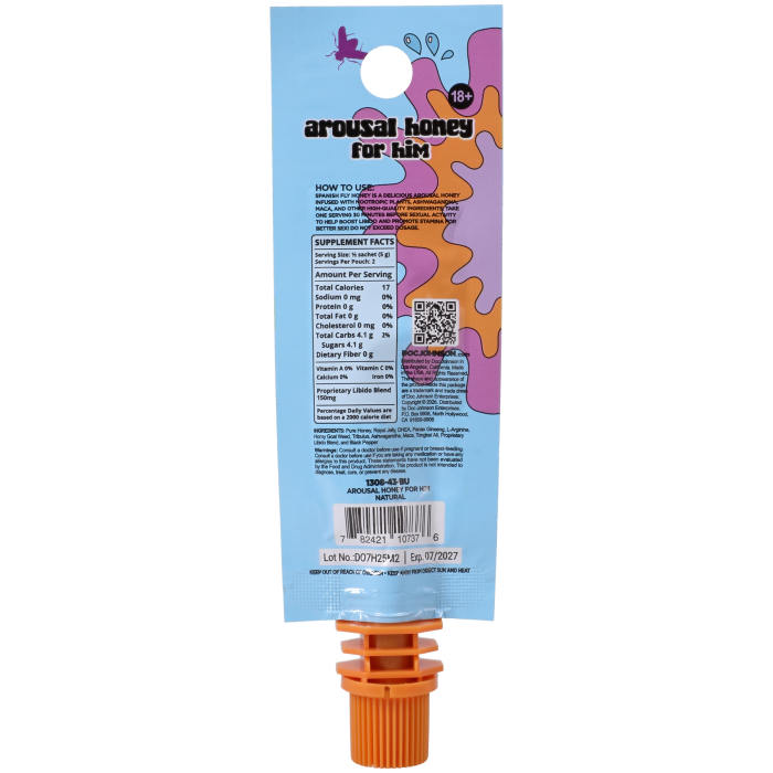 doc-johnson-spanish-fly-miel-aphrodisiaque-homme-individuel image 2